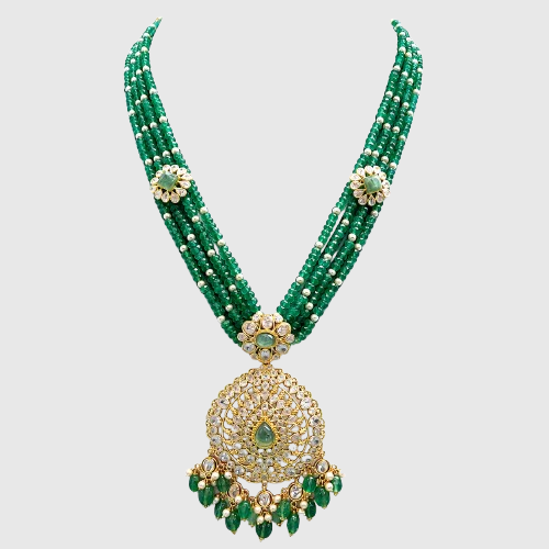 Gold Beaded Necklace