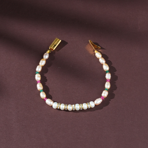 Ananta: Eternal Sibling Bond Pearl Bracelet