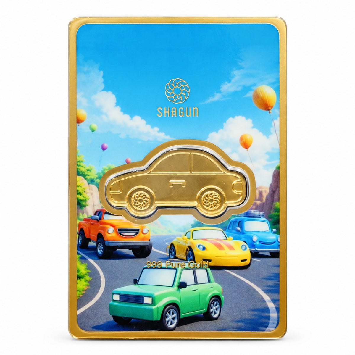 24KT Gold Car Coin for Kids