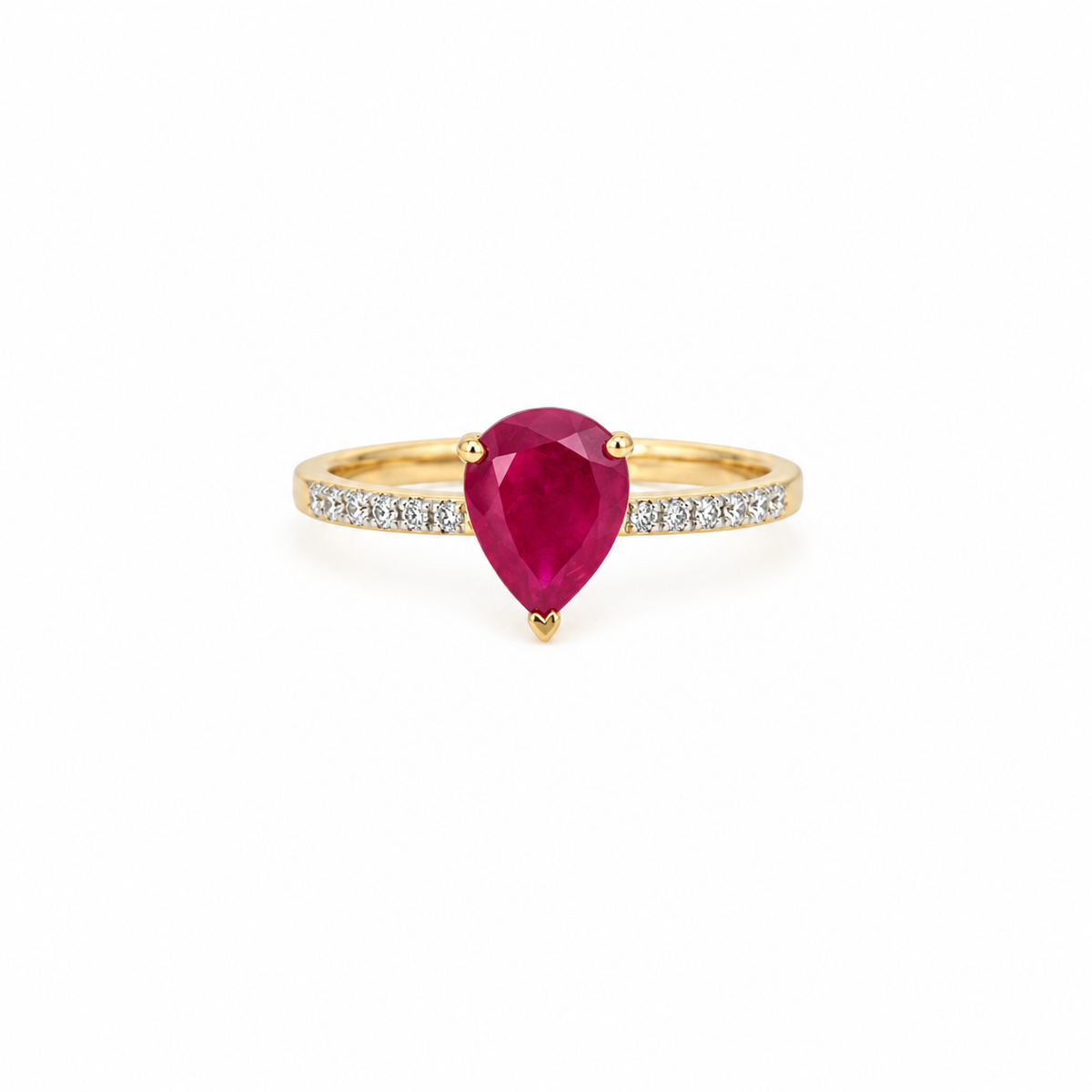 Anaisha 14KT Gold Diamond Ring
