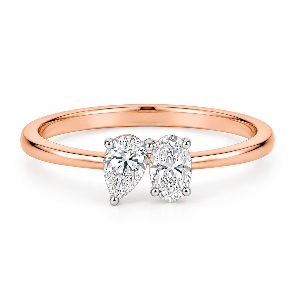 Aurora 14KT Lab Grown Diamond Ring