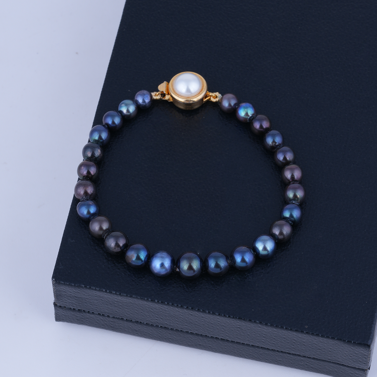 Aurora Black Pearl Bracelet