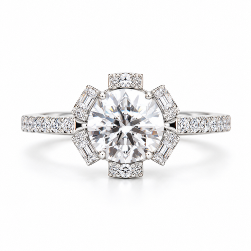 Bella 14KT Lab Grown Diamond Ring
