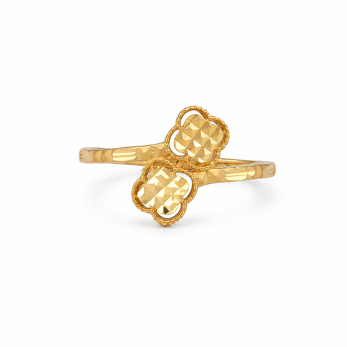 Bloom Duo 22KT Gold Ring