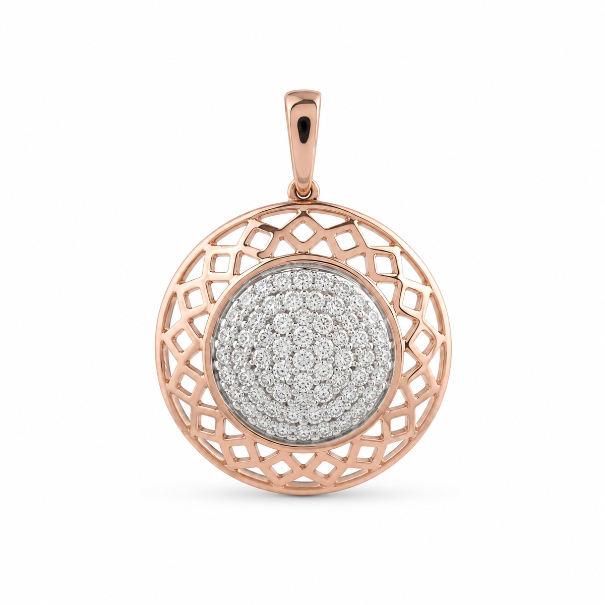Bloom Shine 18KT Gold Diamond Pendant