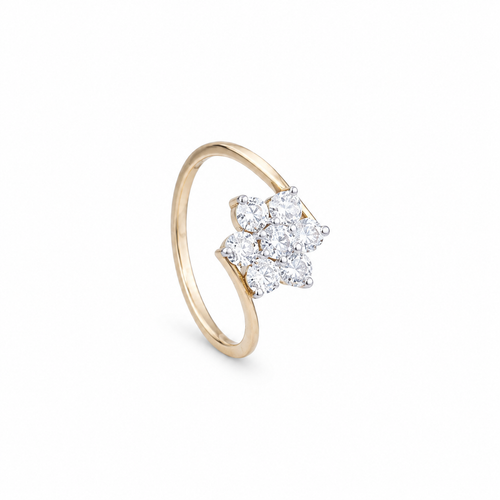 Blossom Lab Grown Diamond Cluster Ring