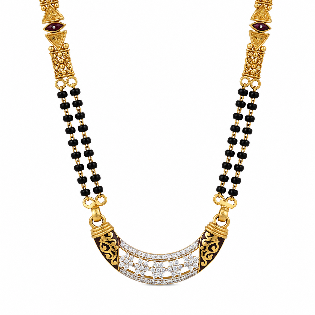 Celestial Arch 22KT Gold Mangalsutra