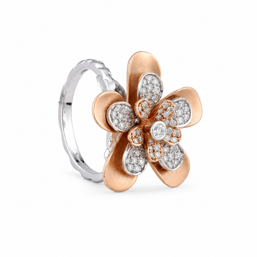 Nature's Bloom 18KT Gold Diamond Ring