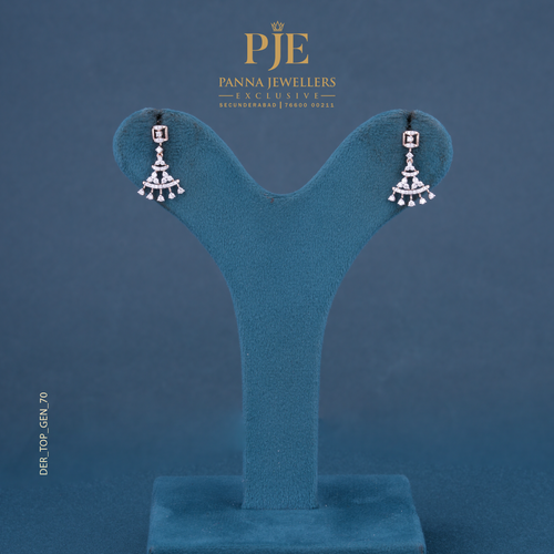 Lumora Link 14KT Gold Diamond Drop Earrings