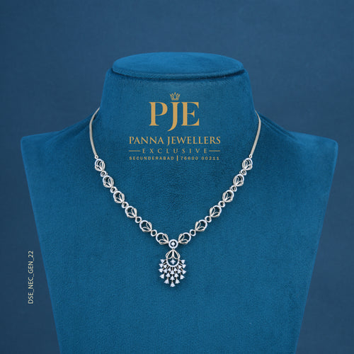 Mystic Charm 14KT Gold Diamond Necklace