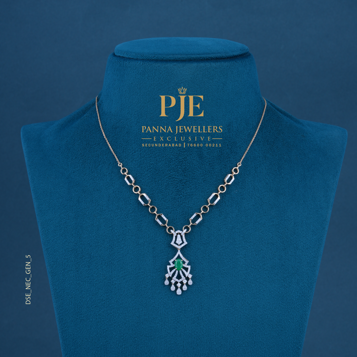 Lippan Luxe 18KT Gold Diamond Necklace