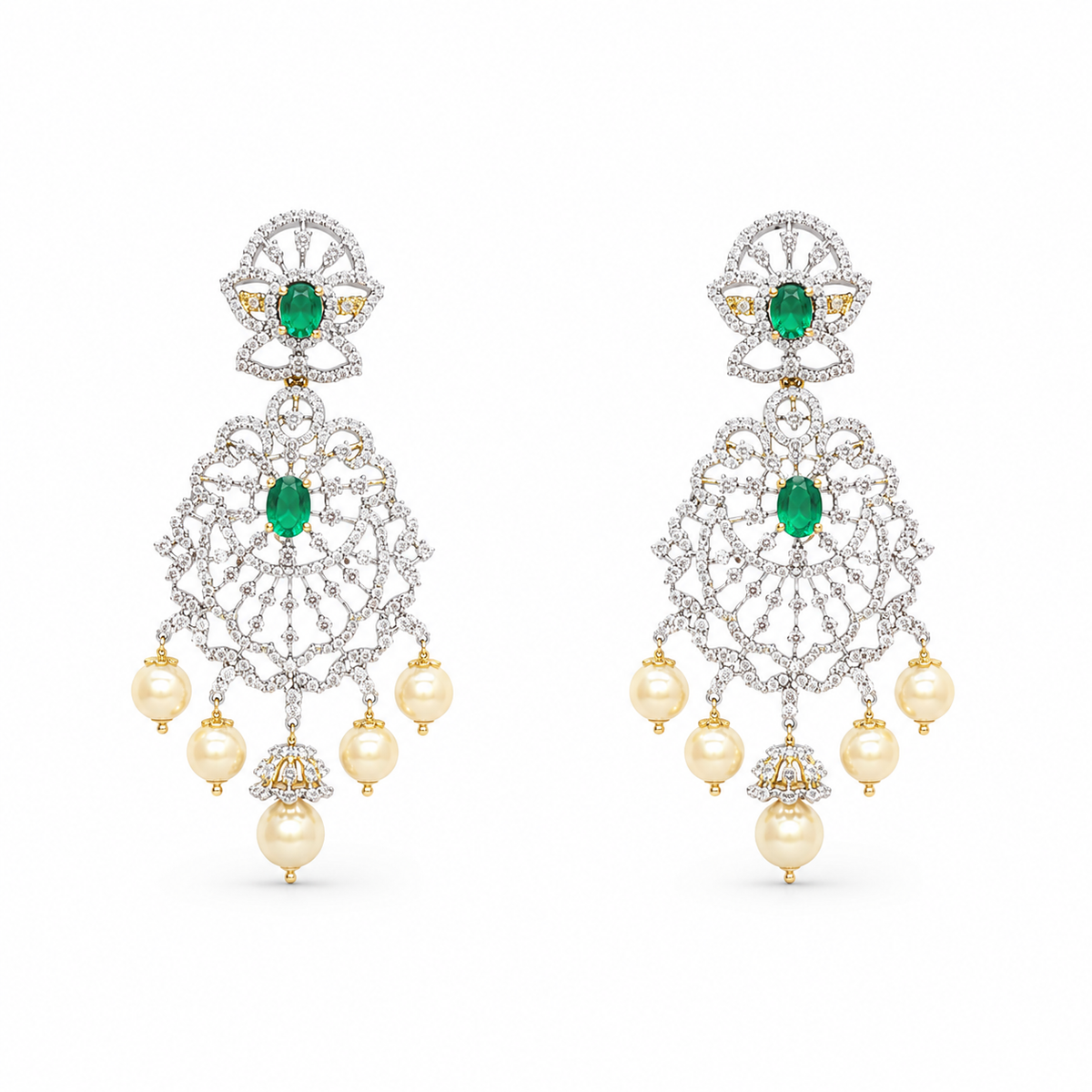 Gitanjali 18KT Gold Dangle Earrings