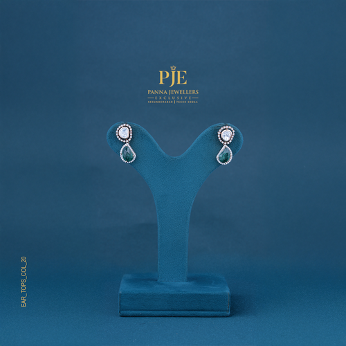 Ruhani 18KT Gold Drop Earrings