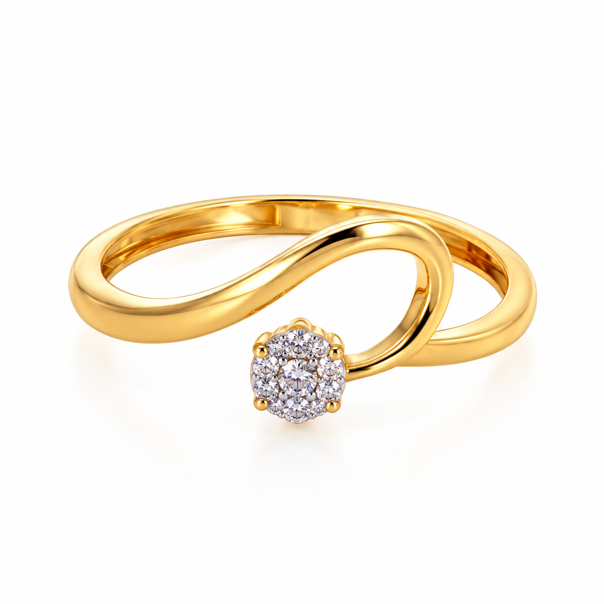 Eternal 14KT Gold Lab Grown Diamond Ring