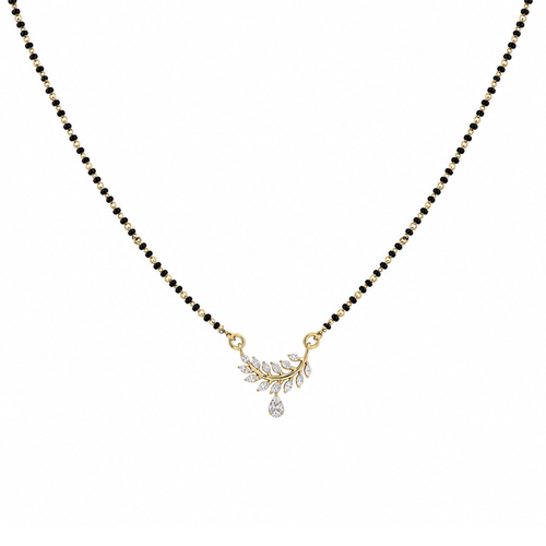 Ferna Shine 14KT Gold Diamond Mangalsutra