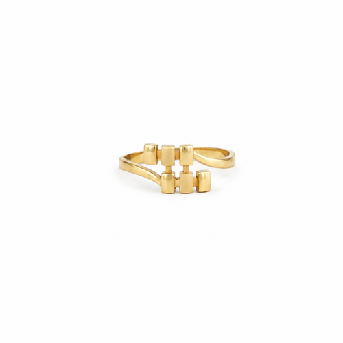 Geo Luxe 22KT Gold Ring
