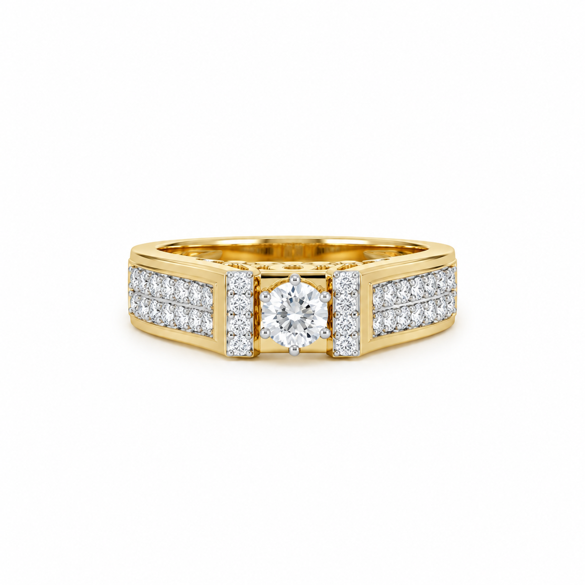 Imperial Crest 14KT Gold Diamond Ring