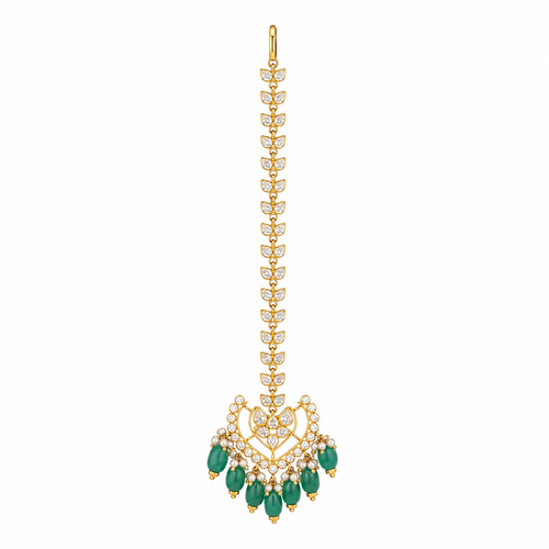 Inayat 22KT Gold Maang Tikka