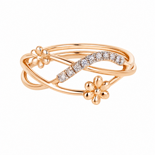 Jovial 14KT Gold Lab Grown Diamond Ring