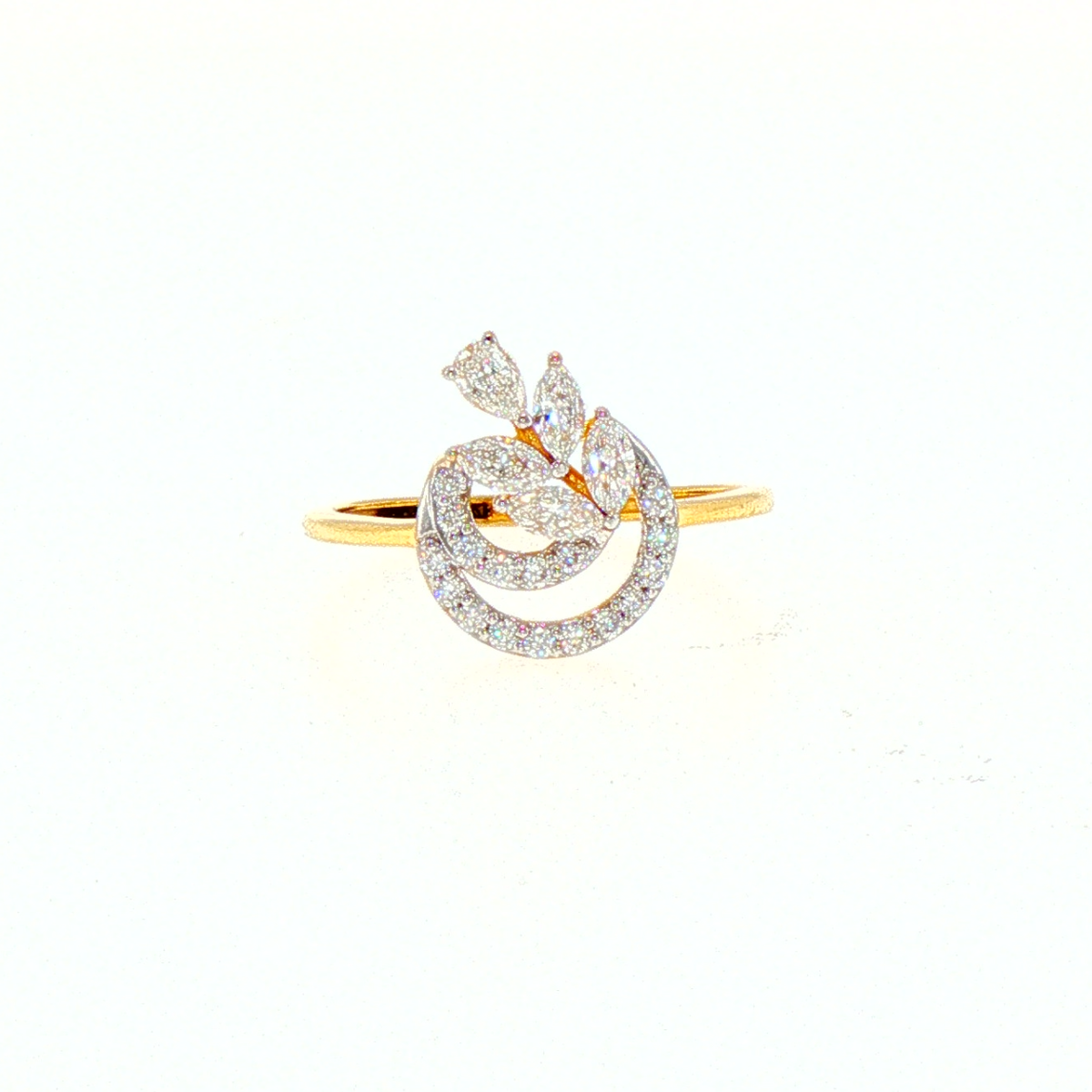 Kira Bloom 14KT Lab Grown Diamond Ring