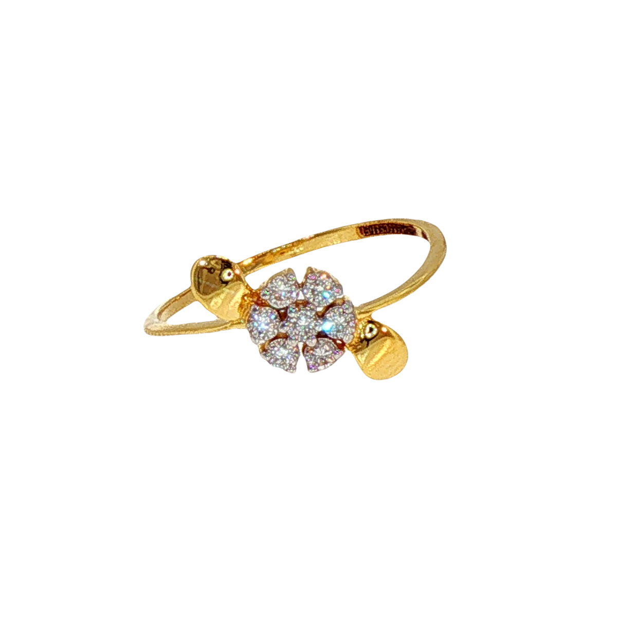 Lily Glitter 14KT Lab Grown Diamond Ring