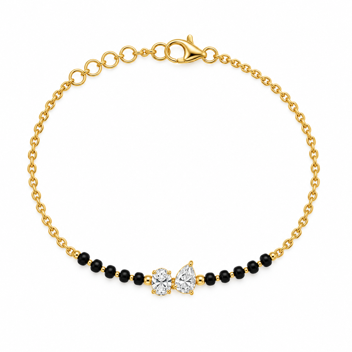 Mahika 14KT Lab Grown Diamond Mangalsutra Bracelet