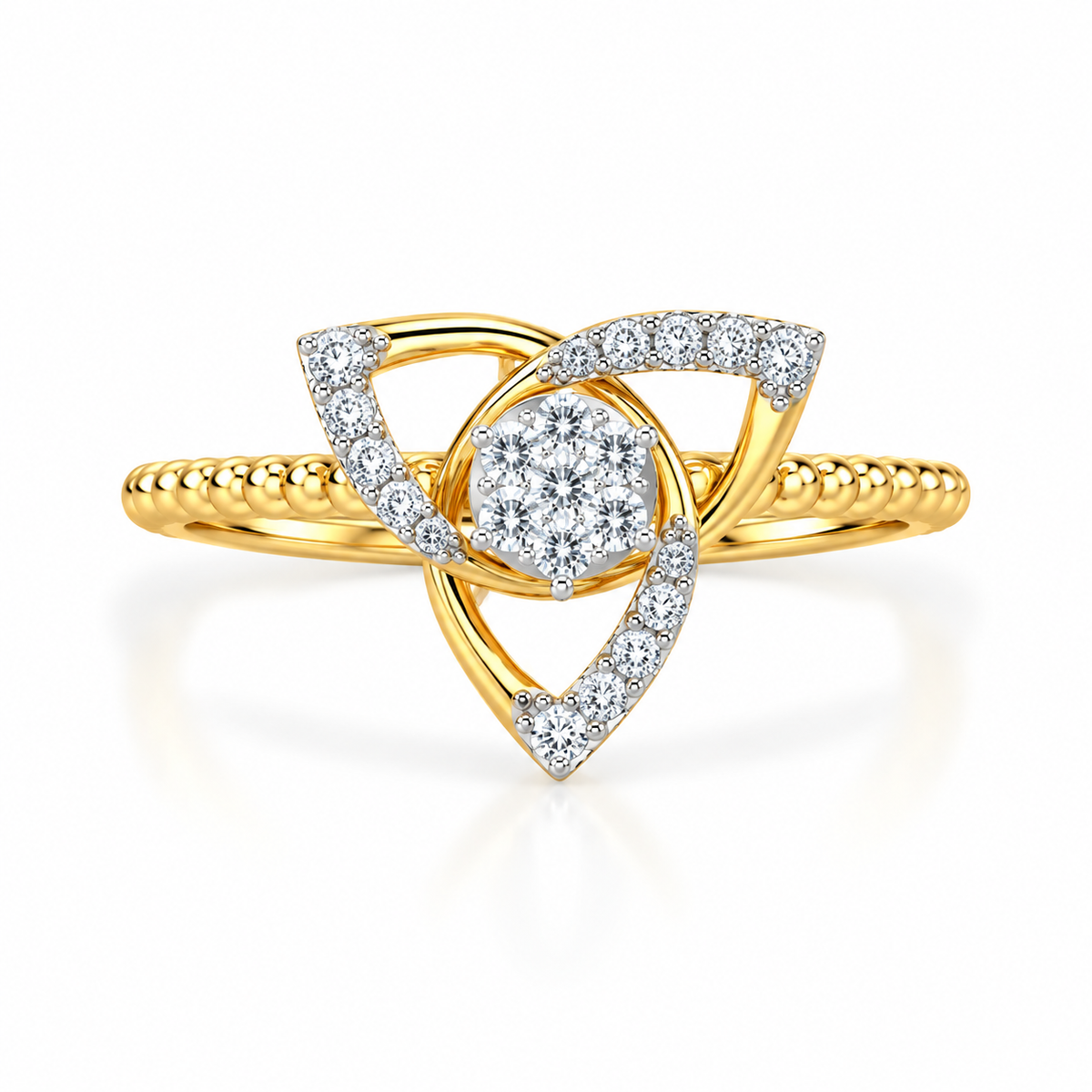 Maria 14KT Gold Diamond Ring