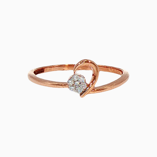 Olivia Cluster 14KT Lab Grown Diamond Ring