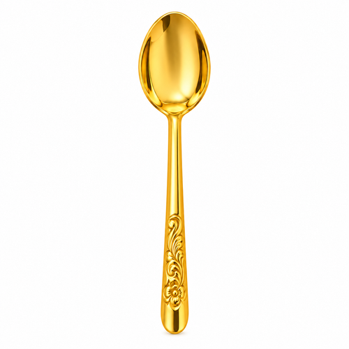Traditional 22KT Gold Spoon