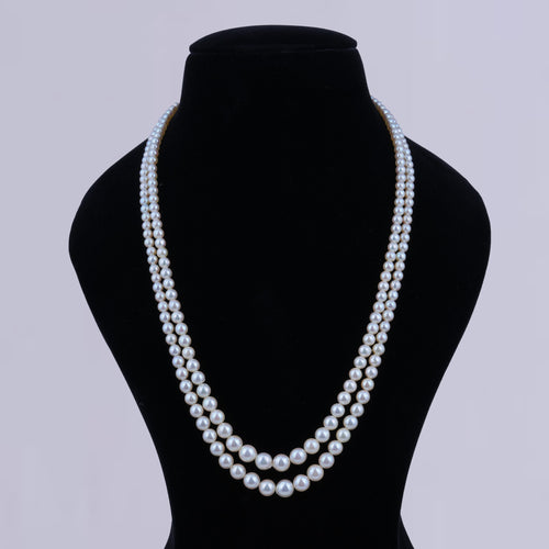 Shiny Long Pearl Necklace