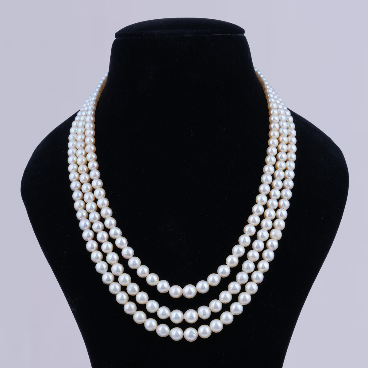 Gourmet Layered Pearl Necklace