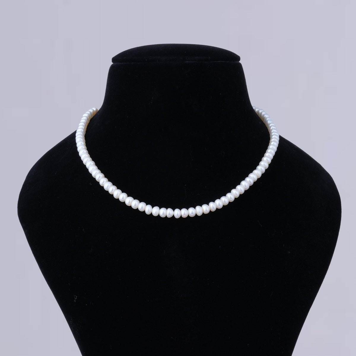 Milky White Pearl Necklace
