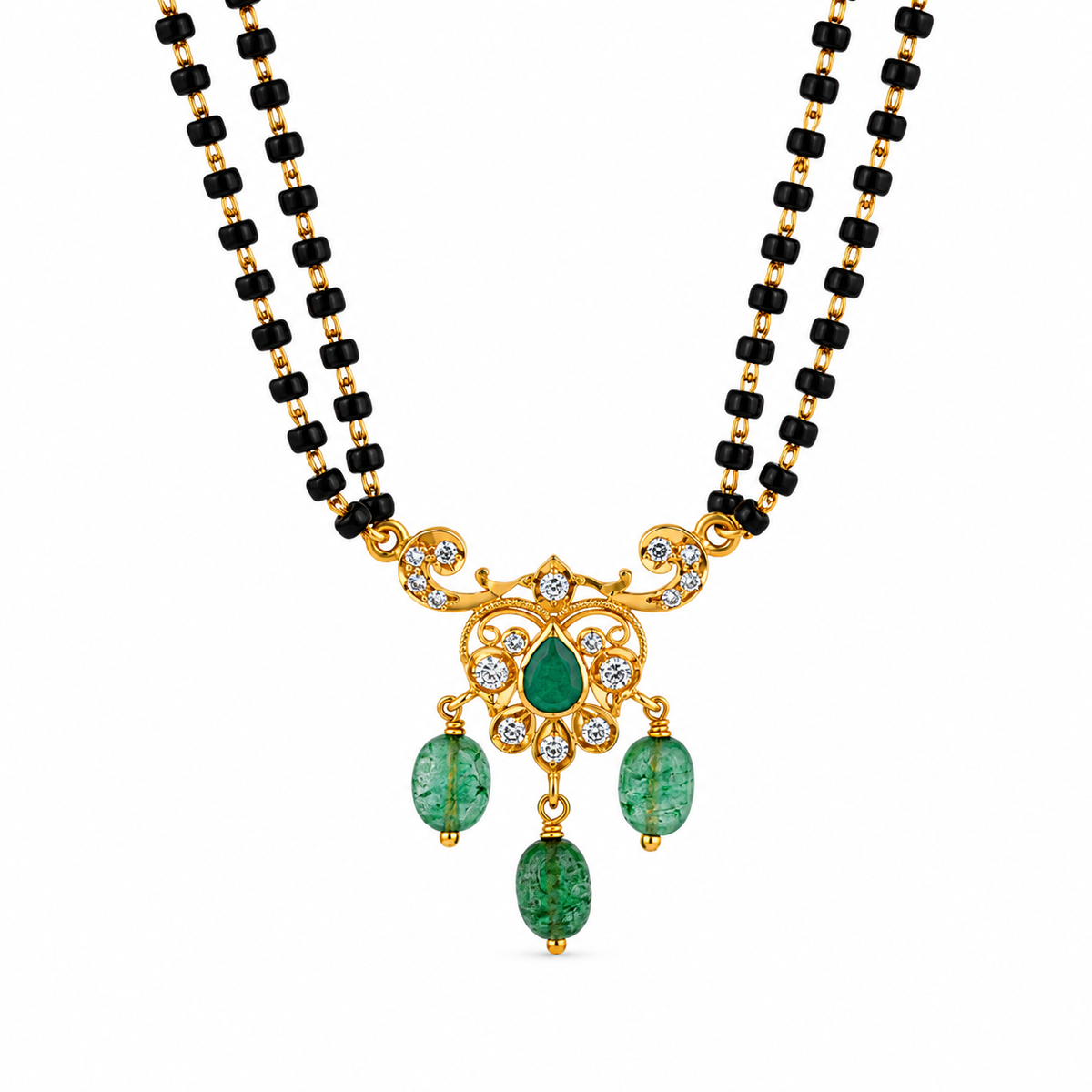Panna Grace 22KT Gold Mangalsutra