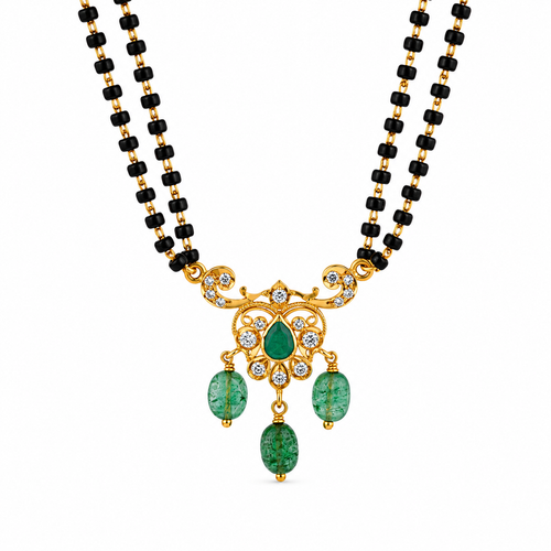 Panna Grace 22KT Gold Mangalsutra
