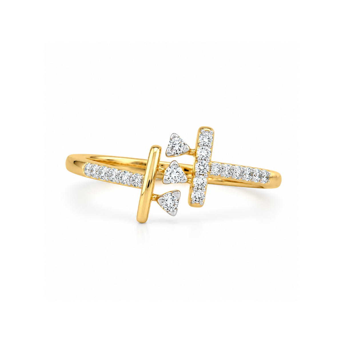 Prosper Bay 14KT Gold Diamond Ring
