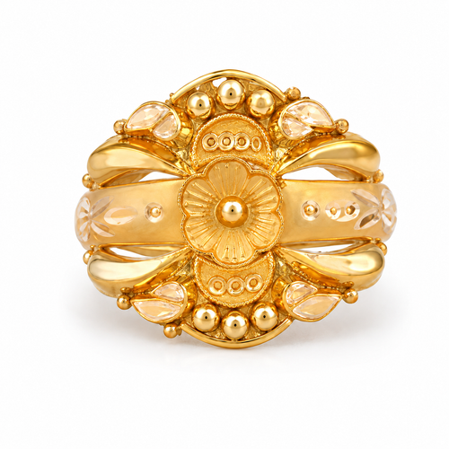 Royal Floret 22KT Gold Ring For Kids