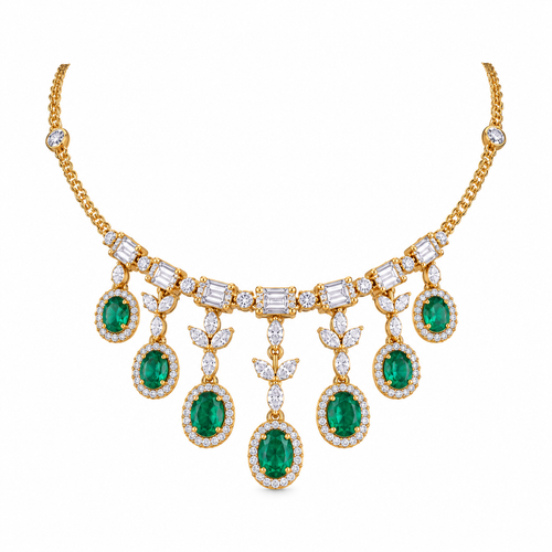 Gaurangi 18KT Gold Necklace