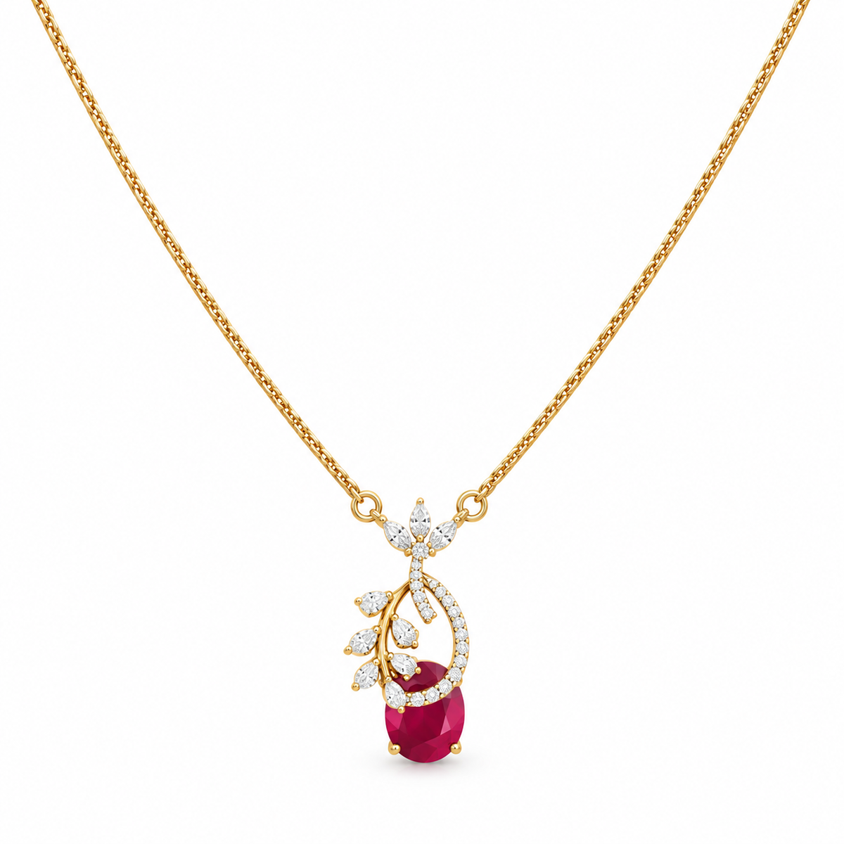 Semi Precious Short Necklace