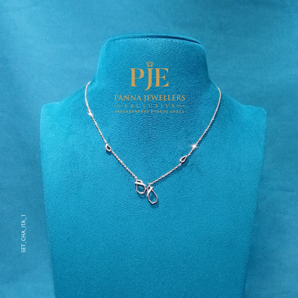 Semi Precious Short Necklace