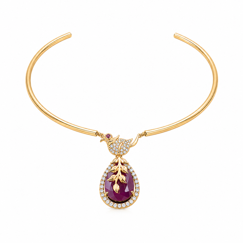 Semi Precious Kanti Necklace