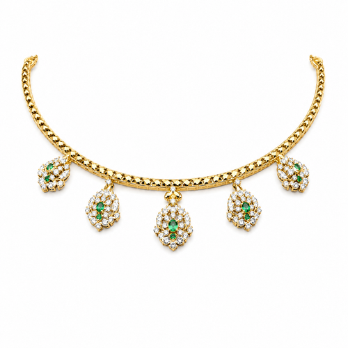 Semi Precious Kanti Necklace
