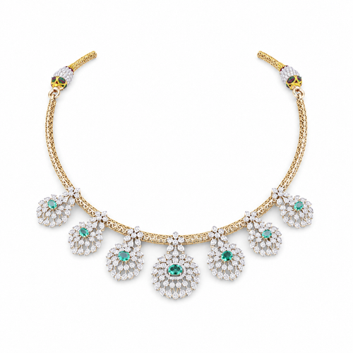Semi Precious Kanti Necklace