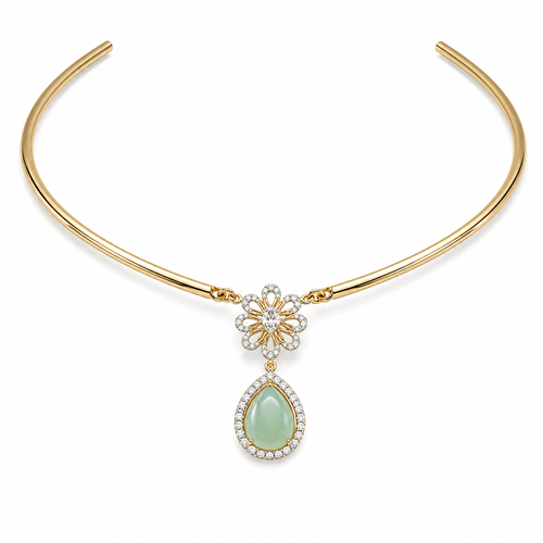 Semi Precious Kanti Necklace