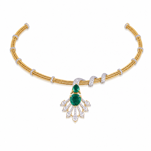 Semi Precious Kanti Necklace
