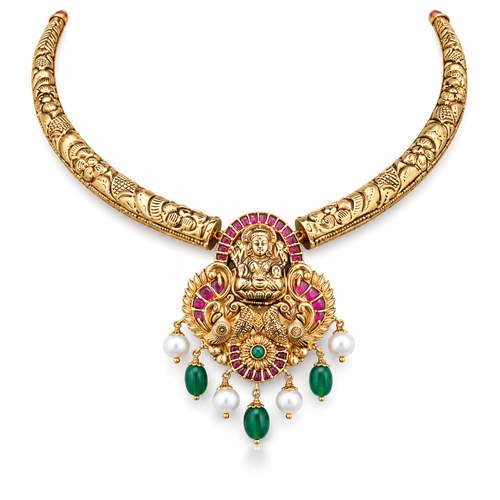 Semi Precious Kanti Necklace