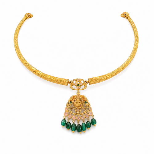 Semi Precious Kanti Necklace