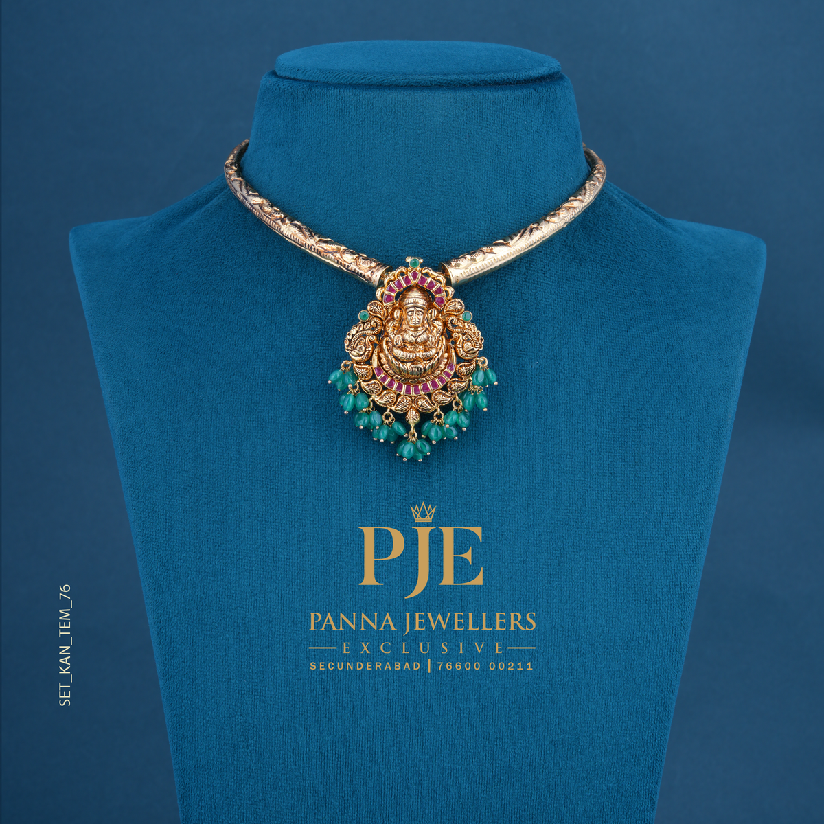 Semi Precious Kanti Necklace