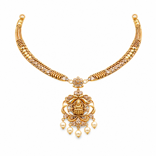 Semi Precious Kanti Necklace