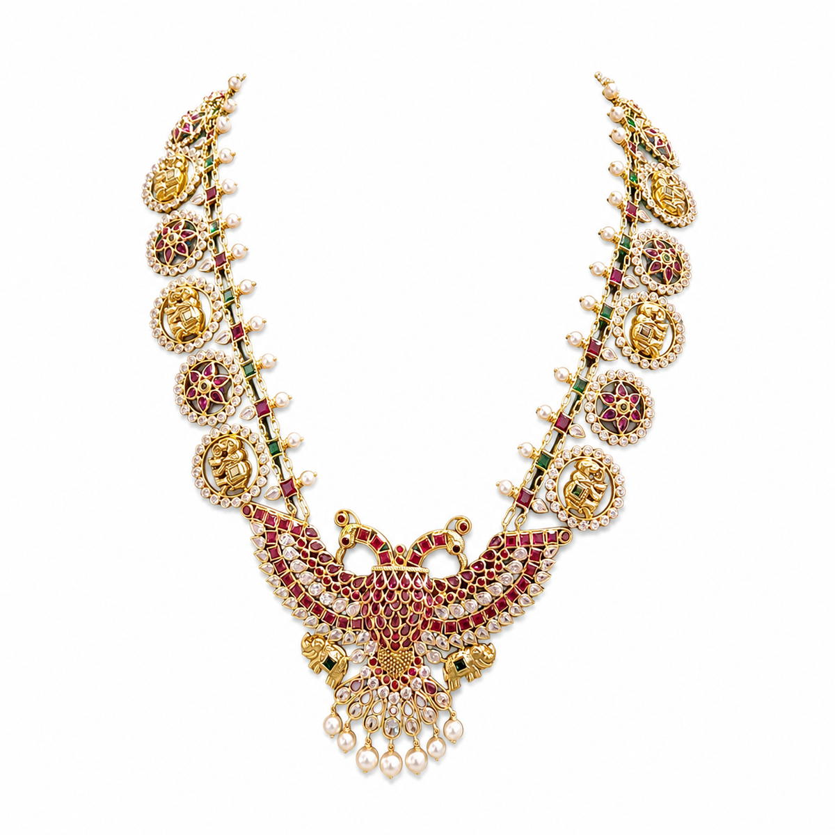 Semi Precious Long Necklace