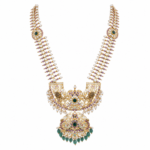 Semi Precious Long Necklace